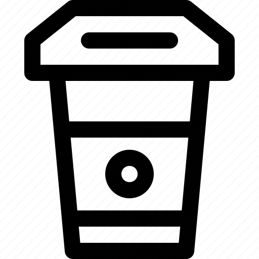 Coffee, take away, drink, beverage, packaging, cup, delivery icon - Download on Iconfinder