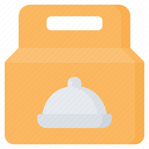 Box, delivery, fast, food, gable, packaging, take away icon - Download on Iconfinder