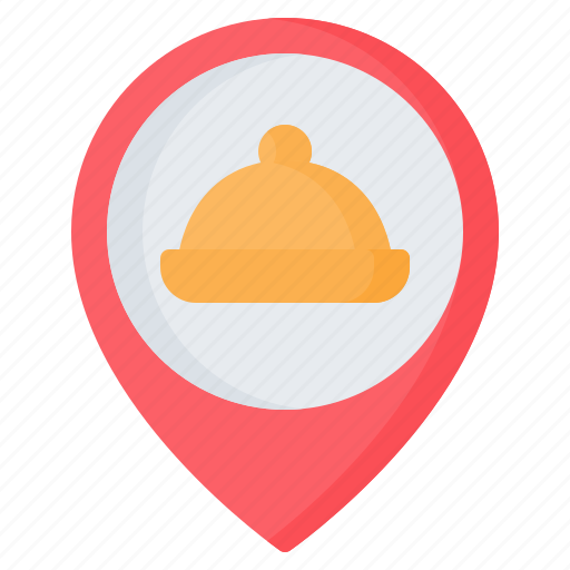 Cafe, food, location, pin, placeholder, pointer, restaurant icon - Download on Iconfinder