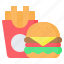 burger, fast, food, french fries, hamburger, junk, sandwich 