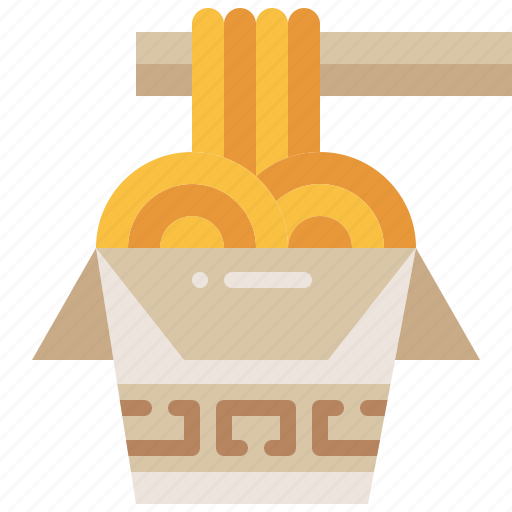 Instant, home, chopsticks, away, take, food, noodles icon - Download on Iconfinder