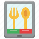order, delivery, device, online, app, food, meal 