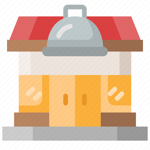 Canteen, bistro, bar, restaurant, food, supermarket, building icon - Download on Iconfinder