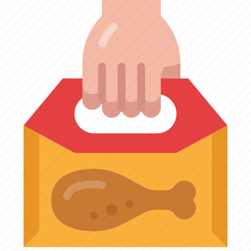 Delivery, home, box, away, take, food, meal icon - Download on Iconfinder
