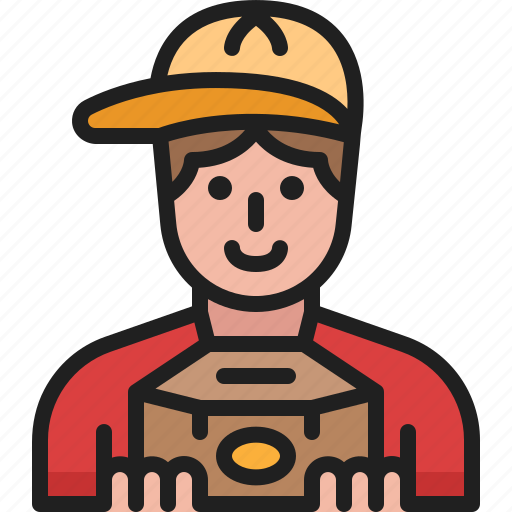 Service, avatar, job, man, deliver, delivery, food icon - Download on Iconfinder