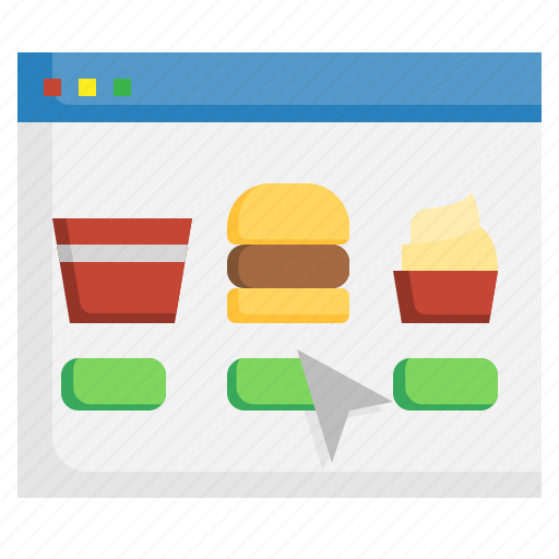 Choose, order, delivery, online, food, restaurant icon - Download on Iconfinder