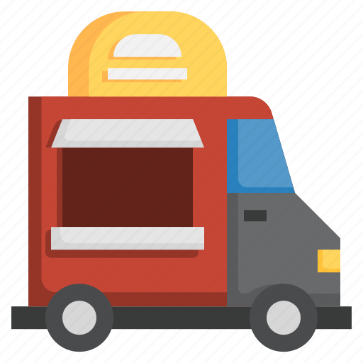Food, truck, delivery, online, restaurant icon - Download on Iconfinder