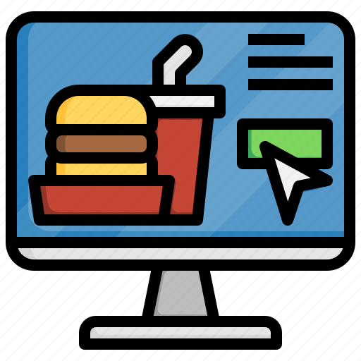 Online, order, delivery, food, restaurant icon - Download on Iconfinder