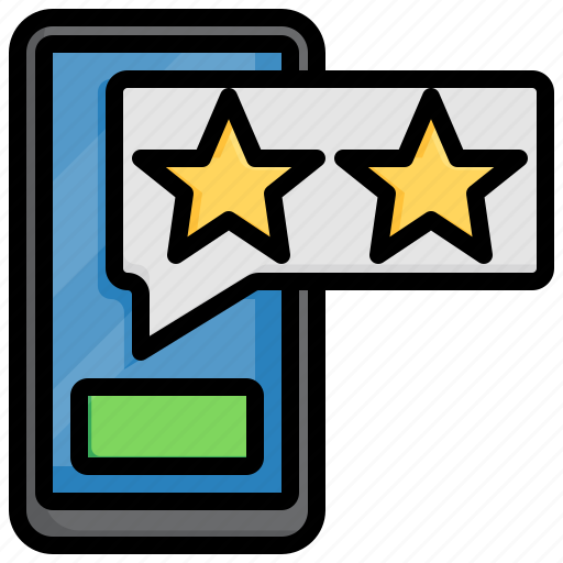 Ratings, delivery, online, food, restaurant icon - Download on Iconfinder
