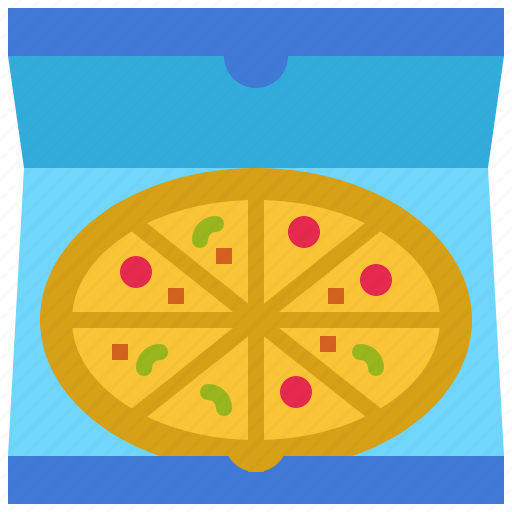 Pizza, box, package, food, delivery, work from home, food delivery icon - Download on Iconfinder