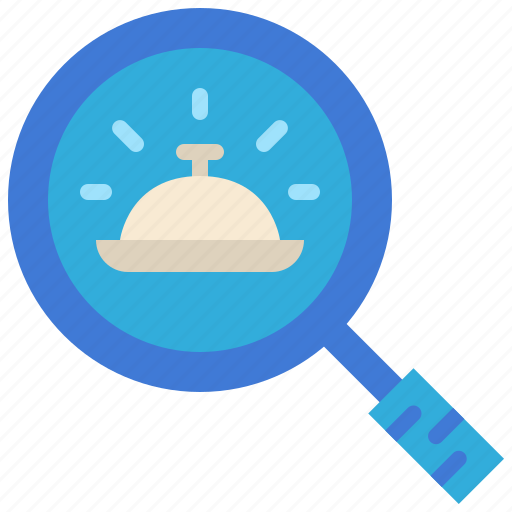 Search, magnifying glass, find, food, delivery, work from home, food delivery icon - Download on Iconfinder