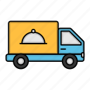 food van, food truck, street food, transport, fast food, shipping