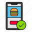 online, food app, ordering, buying, junk food, fast food, mobile 