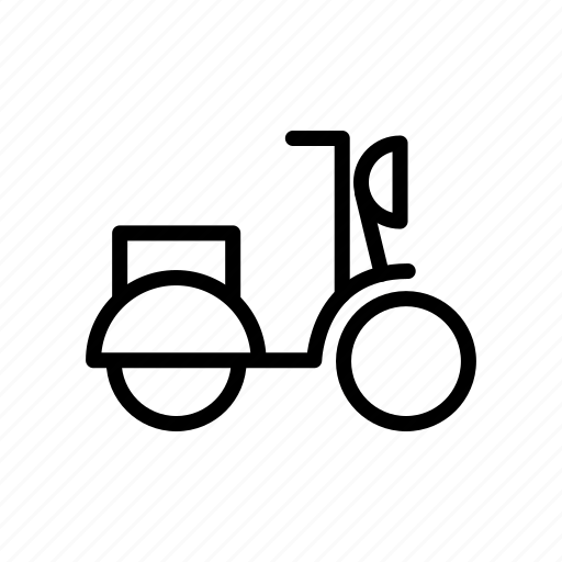 Motorcycle, motorbike, bike, vespa icon - Download on Iconfinder