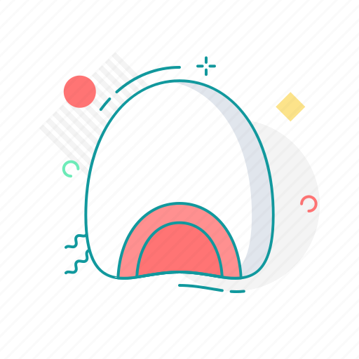 Delivery, food, food delivery, meal, onigiri icon - Download on Iconfinder
