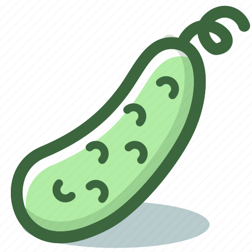 Cucumber, green, salad, vegetable icon - Download on Iconfinder
