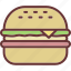 burger, cheeseburger, hamburger 