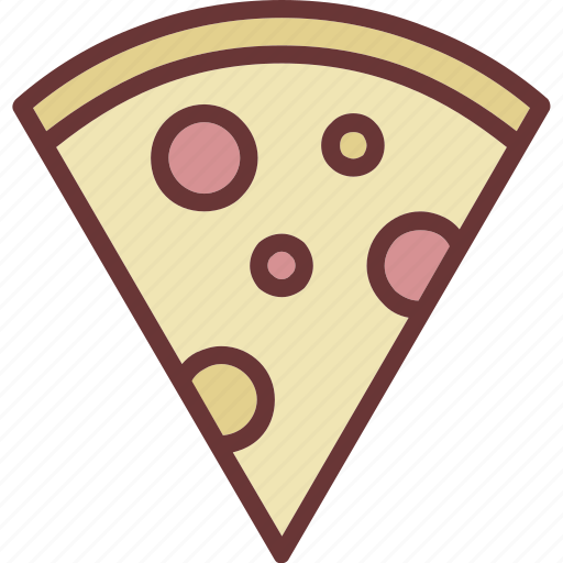 Pizza, slice, fast food icon - Download on Iconfinder