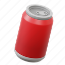 soda, drink, render, illustration