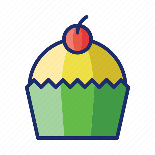 Cupcake, dessert, muffin icon - Download on Iconfinder