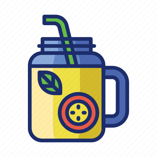 Infuse, water, ice lemon tea, infused water, lemonade icon - Download on Iconfinder