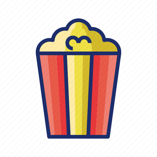 Movies, popcorn, snack icon - Download on Iconfinder