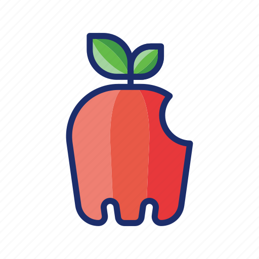 Apple, raw, fresh, fruit icon - Download on Iconfinder