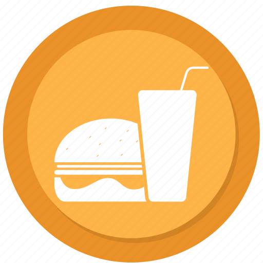Burger, coke, coke and burger, drink, fast food icon - Download on Iconfinder
