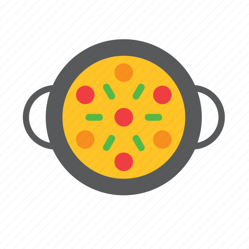 Food, paella, rice, dish icon - Download on Iconfinder