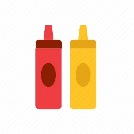 Food, ketchup, mustard icon - Download on Iconfinder