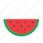 food, fruit, watermelon 