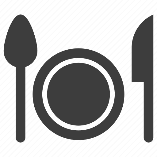 Dining, fork, plate, restaurant, spoon icon - Download on Iconfinder