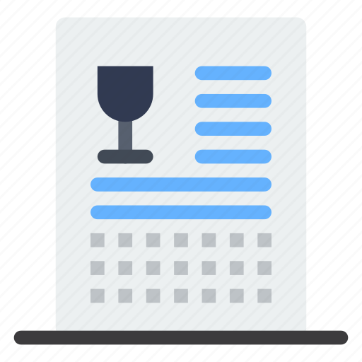 Catalog, cooking, drinks, food, meal icon - Download on Iconfinder