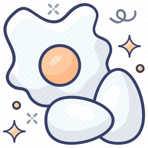 Breakfast, egg, food, fried egg, proteine egg icon - Download on Iconfinder