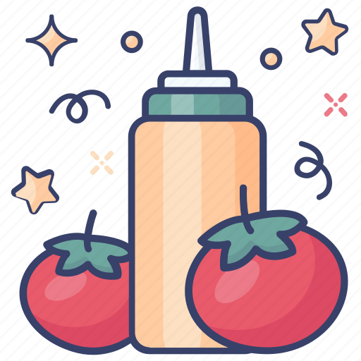 Ketchup, spaghetti sauce, tomato ketchup, tomato paste, tomato sauce icon - Download on Iconfinder