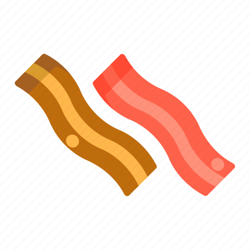 Bacon, meat, pork, strip icon - Download on Iconfinder