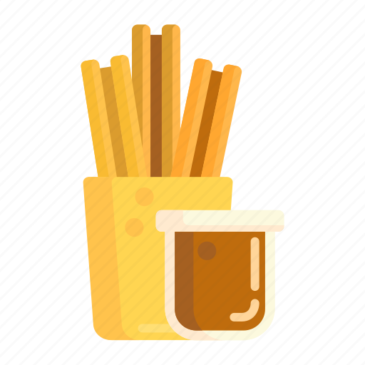 Breadstick, churros icon - Download on Iconfinder