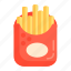 french fries, fries 