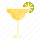 cocktail, lime, margarita, wine