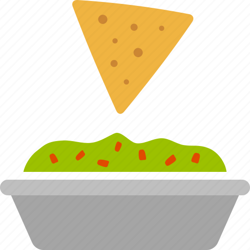 Chip, chips, dip, guac, guacamole, nachos, tortilla icon - Download on Iconfinder