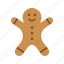 christmas, cookie, ginger bread, ginger bread man 