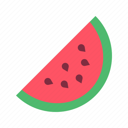 Fruit, healthy, tropical, watermelon slice icon - Download on Iconfinder