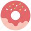 donut, doughnut, confectionery, edible, bakery sanck 