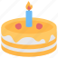 cake, birthday cake, party cake, candle cake, edible 
