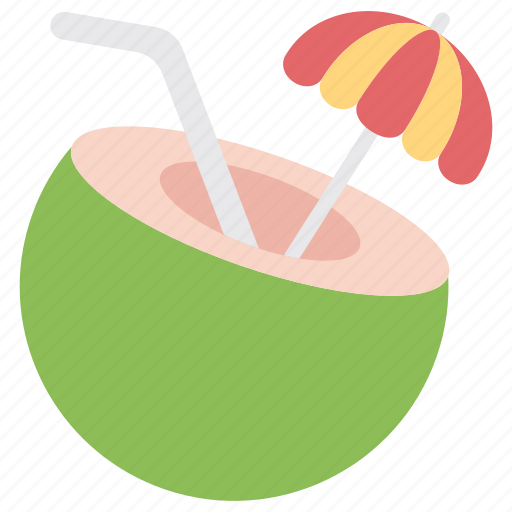 Coconut milk, coconut juice, coconut water, fresh coconut, coco drink icon - Download on Iconfinder