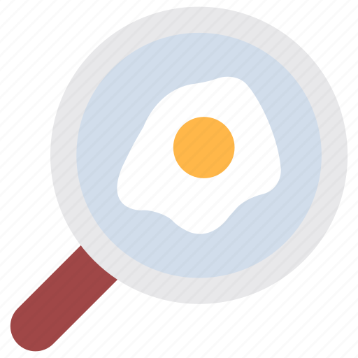 Fried egg, breakfast, healthy diet, meal, frying pan icon - Download on Iconfinder