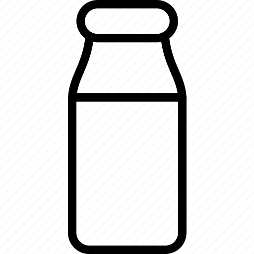 Bottle, drink, drinks, kitchen, milk icon - Download on Iconfinder