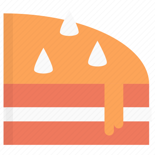 Bakery food, cake piece, dessert, pudding cake, sweet food icon - Download on Iconfinder