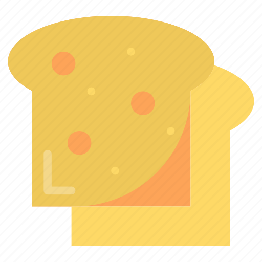 Bread, bread slice, bread toast, breakfast, toast icon - Download on Iconfinder
