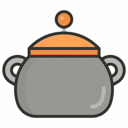 Casserole, cooking pan, cookware, kitchen pot, saucepan icon - Download on Iconfinder